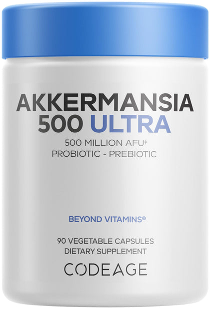 Codeage Akkermansia Muciniphila 90 capsules vue de face