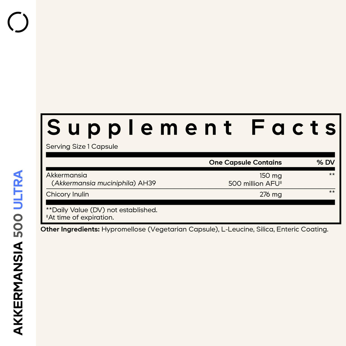 Codeage Akkermansia Muciniphila flacon avec capsules