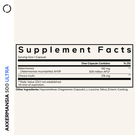 Codeage Akkermansia Muciniphila flacon avec capsules
