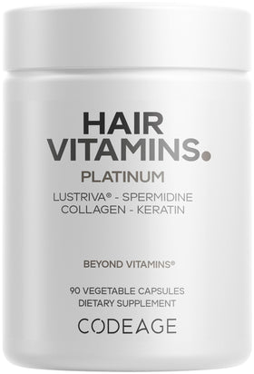 Codeage Cheveux Platinum 90 capsules vue avant
