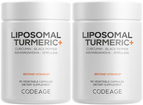Codeage Complément Alimentaire Curcuma Liposomal 90 Gélules vue avant