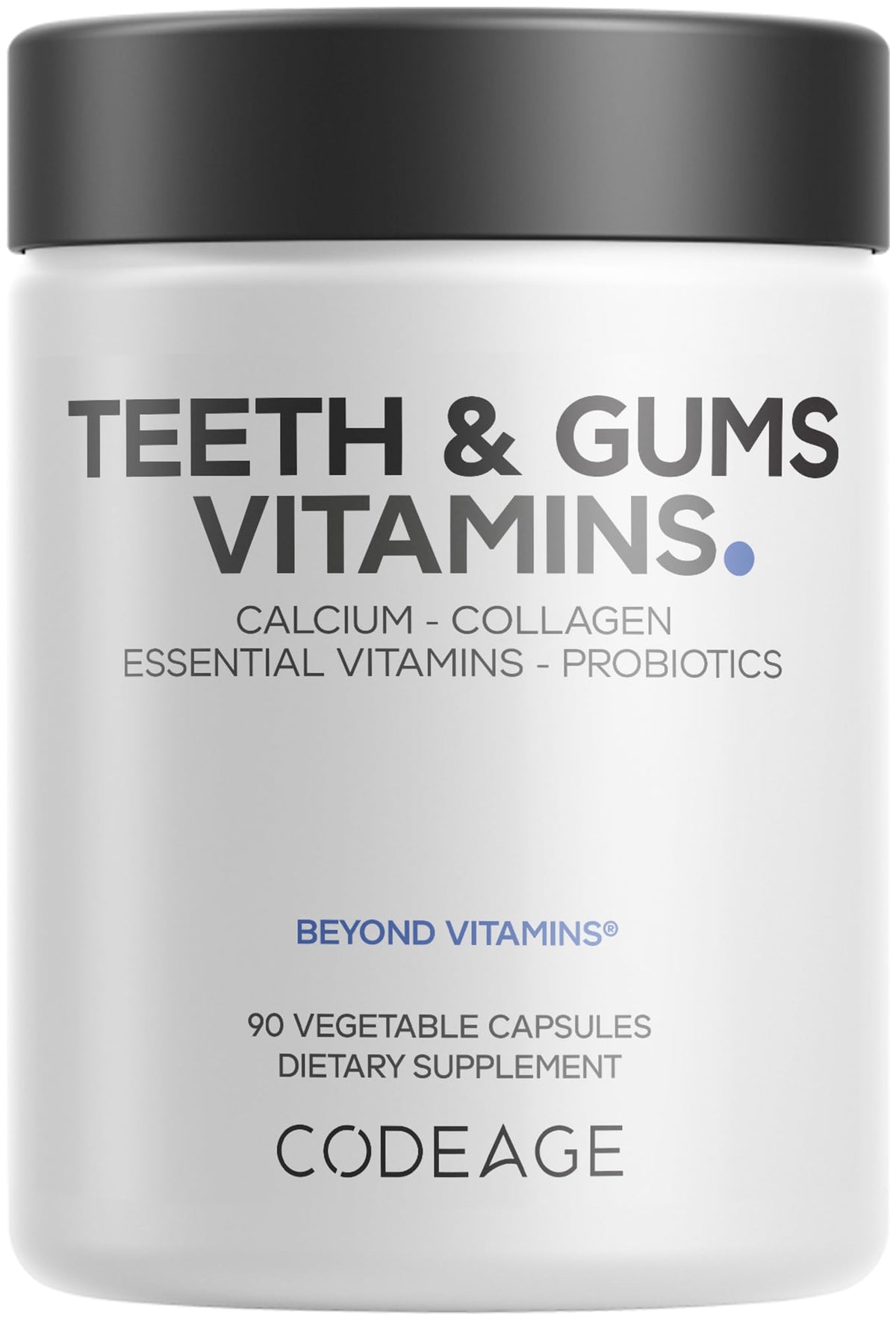 Codeage Compléments Alimentaires pour Dents et Gencives 90 Capsules avant