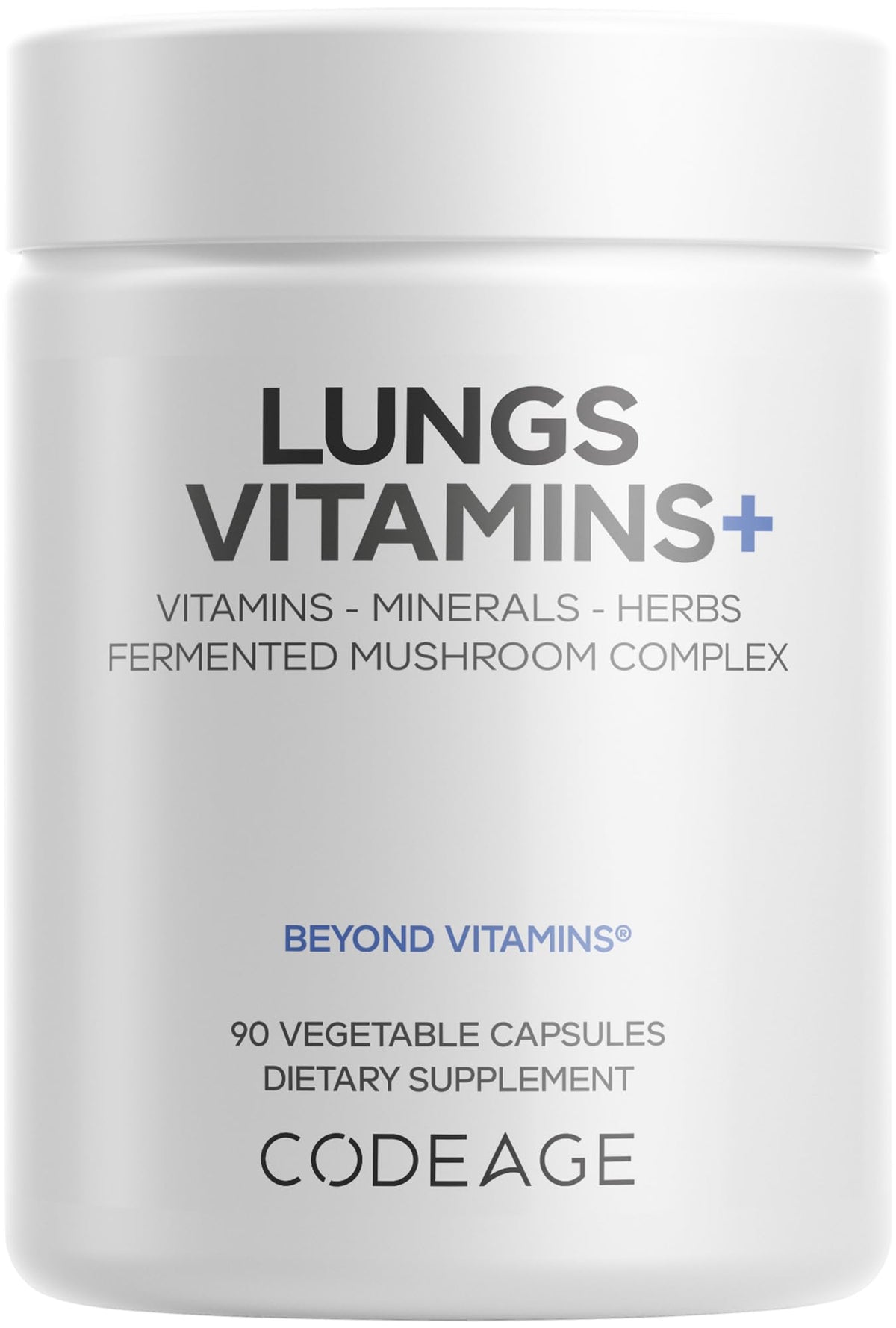Codeage Compléments Alimentaires pour les Poumons 90 Capsules vue avant