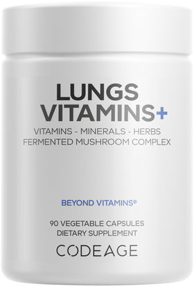 Codeage Compléments Alimentaires pour les Poumons 90 Capsules vue avant