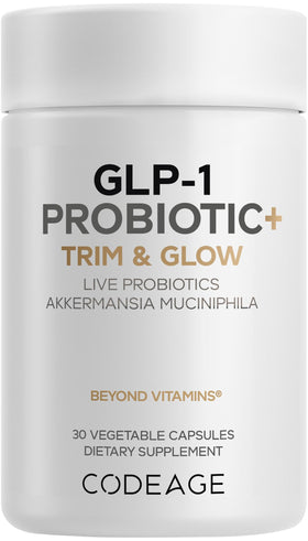 Codeage GLP-1 Probiotic+ 30 capsules vue avant
