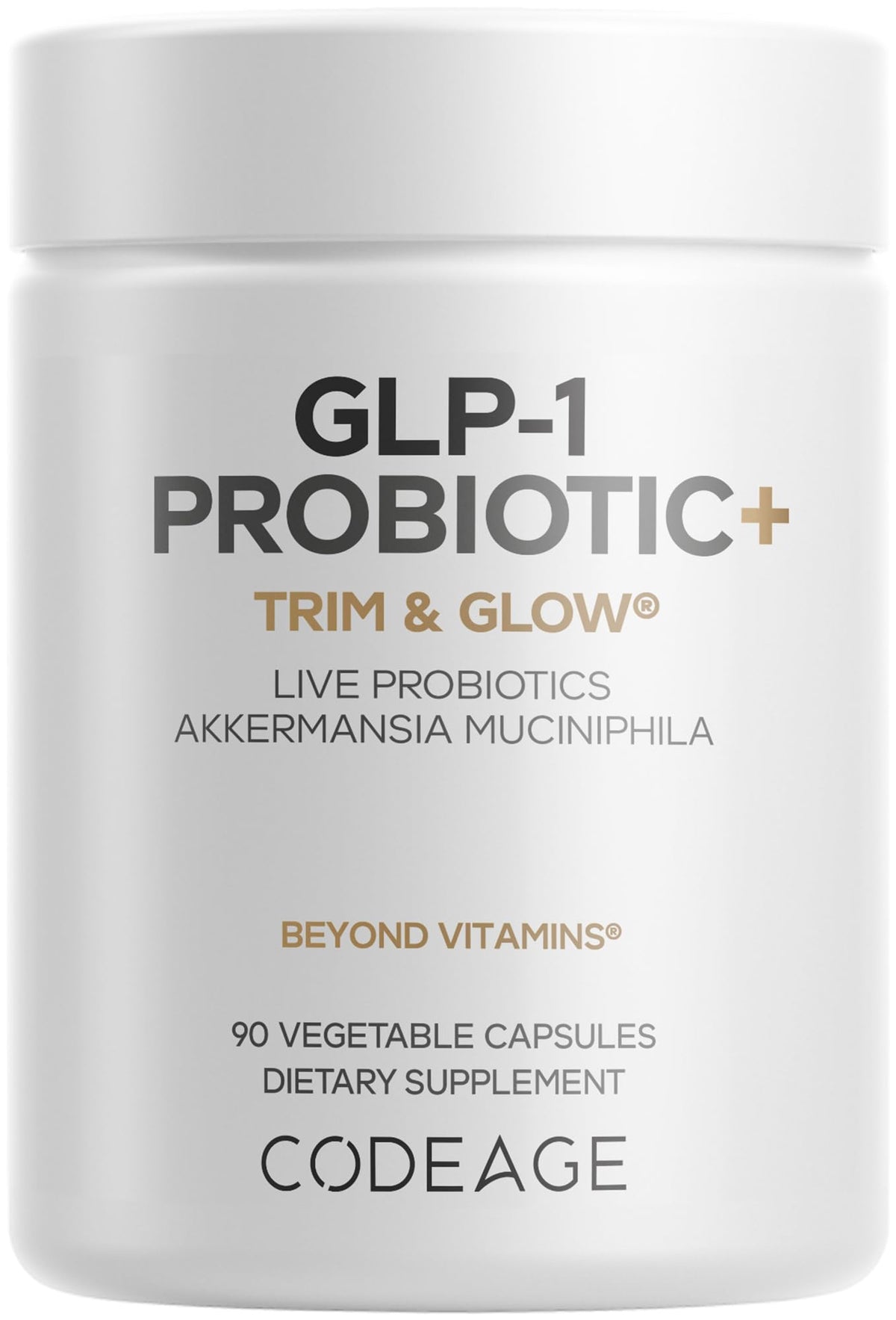 Codeage GLP-1 Probiotic+ 90 capsules vue de face