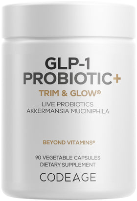 Codeage GLP-1 Probiotic+ 90 capsules vue de face