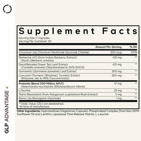 Codeage GLP-Advantage+ capsules avec étiquette