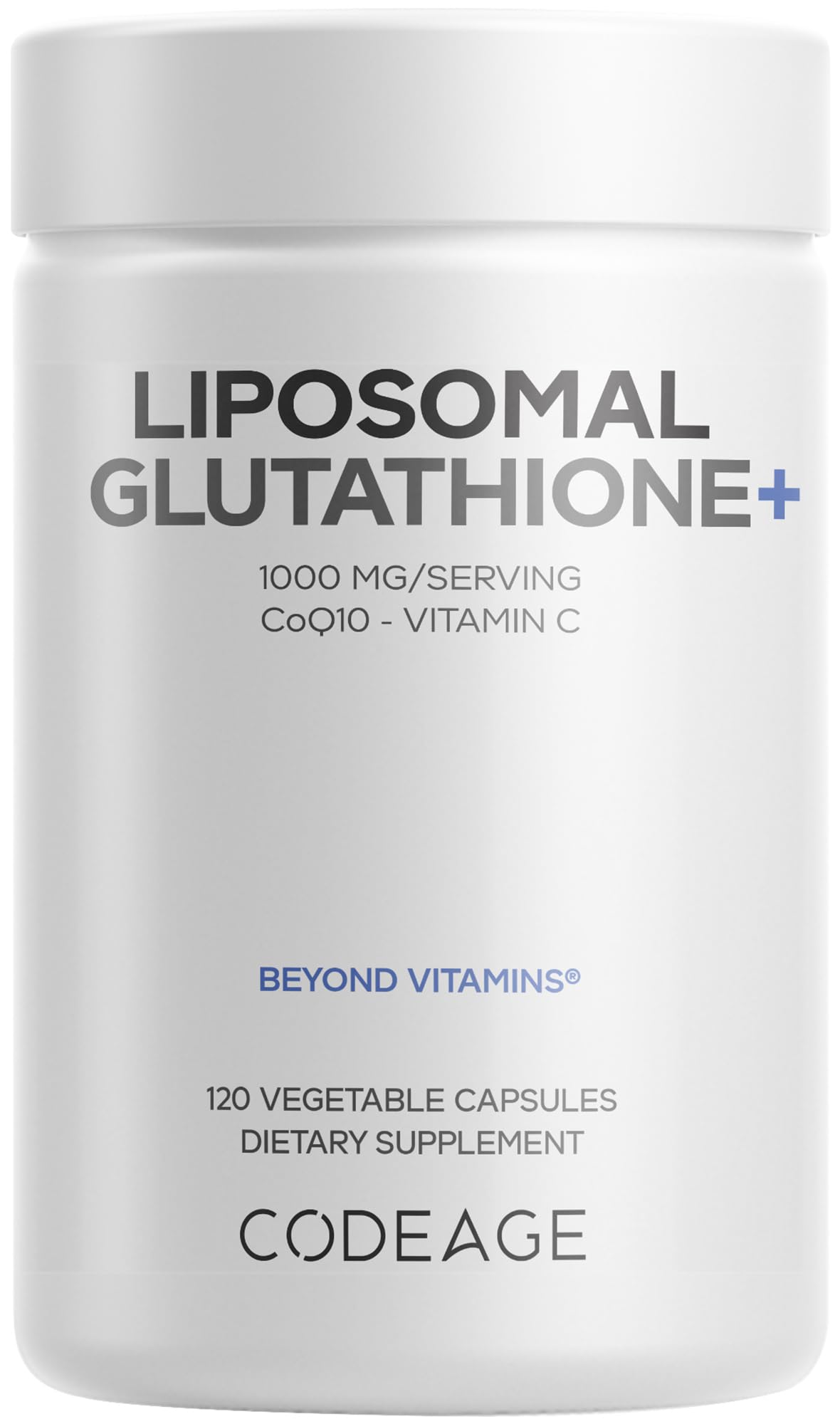 Codeage Glutathione Liposomal+ 1000mg boîte avant
