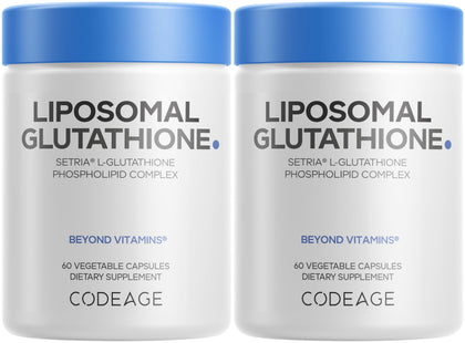 Codeage Glutathione Liposomal 500mg flacon avant