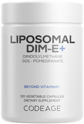 Codeage Liposomal DIM 120 capsules bouteille vue de face