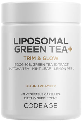 Codeage Liposomal Green Tea+ 60 capsules vue de face