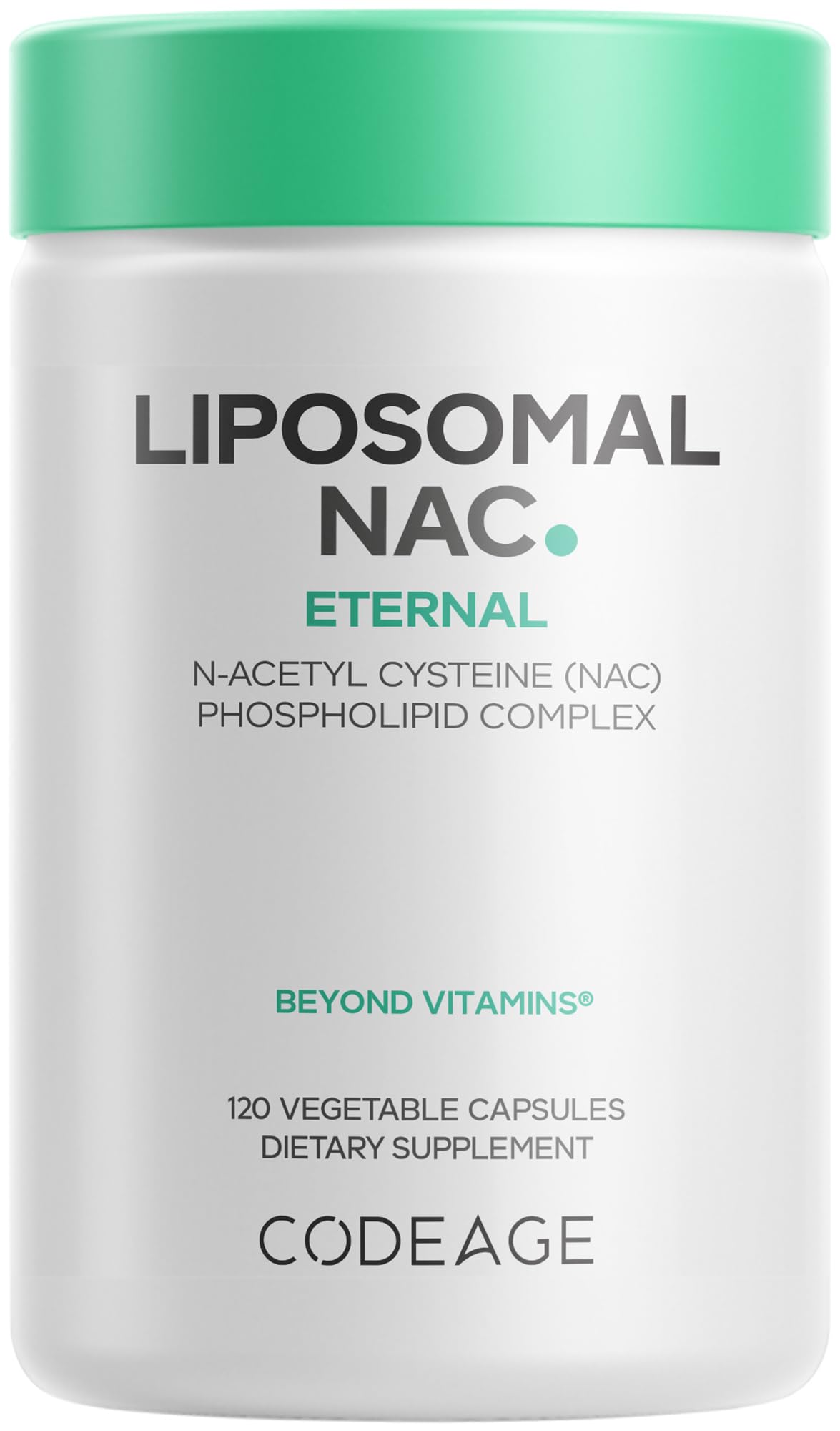 Codeage Liposomal NAC 900 mg bouteille vue avant
