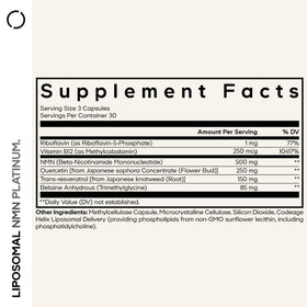 Codeage Liposomal NMN 500mg bottle with label