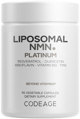 Codeage Liposomal NMN 500mg capsules front view