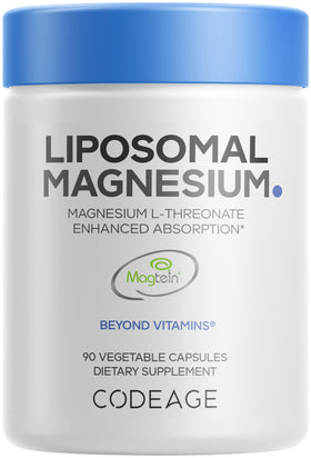 Codeage Magnésium L-Thréonate 90 Capsules vue de face