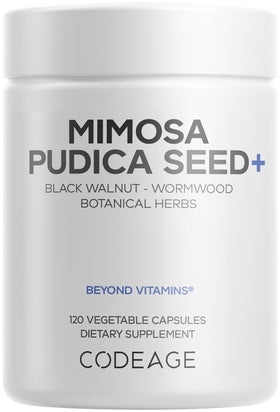 Codeage Mimosa Pudica 120 Capsules vue de face