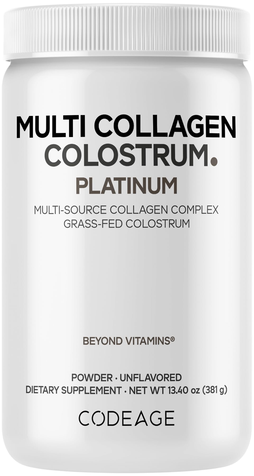 Codeage Multi Collagen Colostrum Poudre 458g vue avant