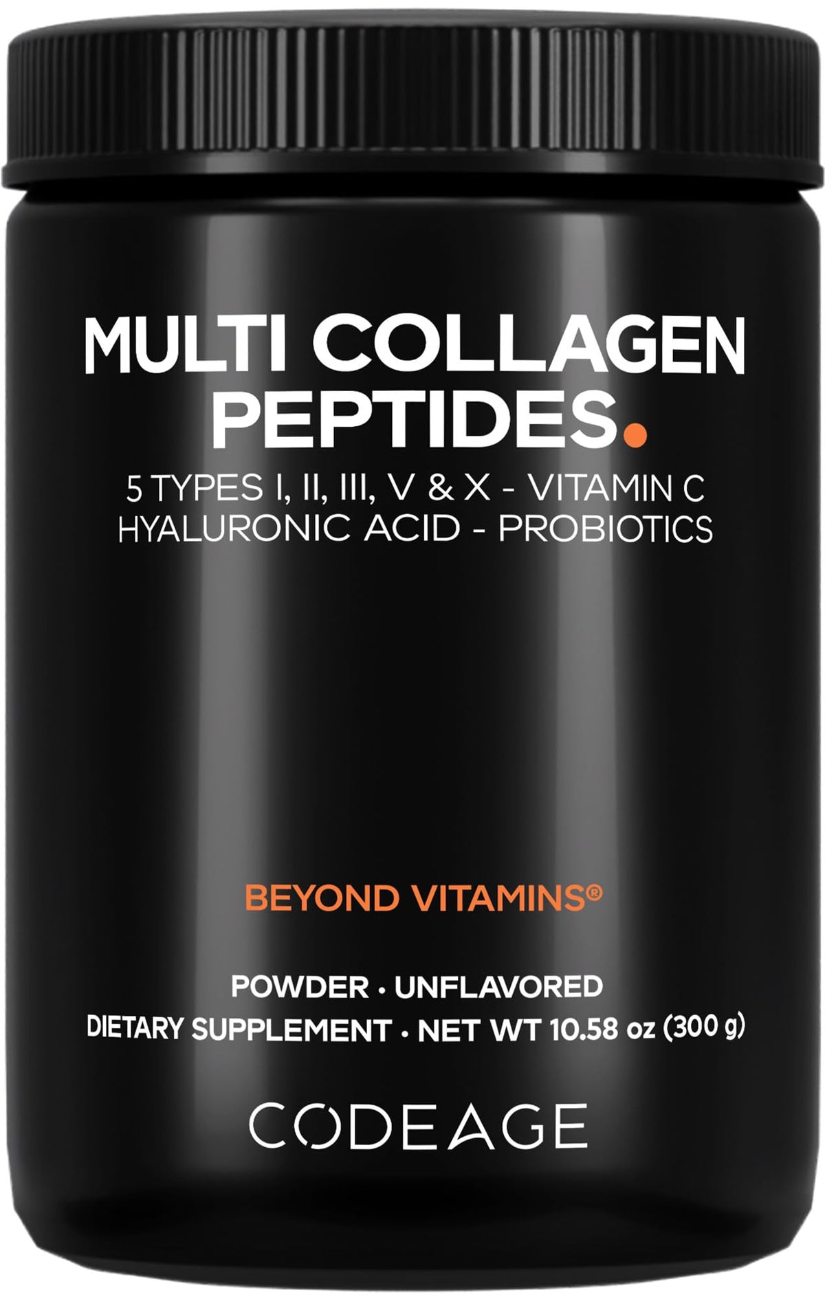 Codeage Multi Collagen Peptides Poudre 372g vue de face