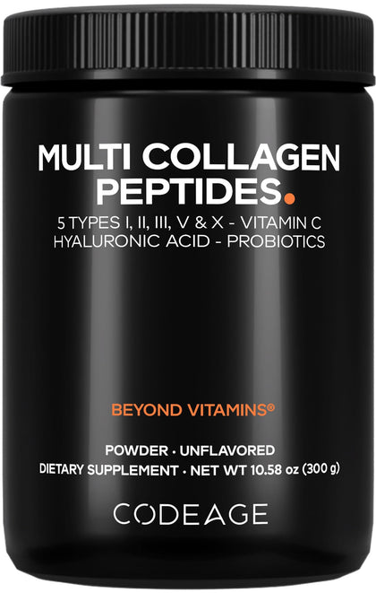 Codeage Multi Collagen Peptides Poudre 372g vue de face