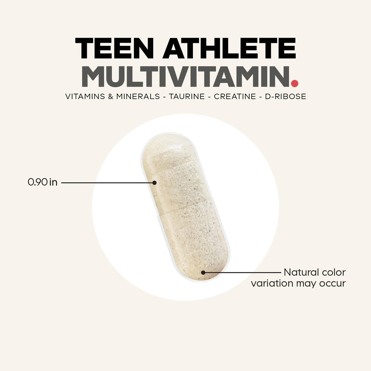 Codeage Multivitamine Adolescent Sportif capsules avec verre d'eau
