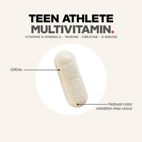 Codeage Multivitamine Adolescent Sportif capsules avec verre d'eau