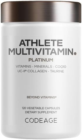 Codeage Multivitamine Athlète 120 capsules vue avant