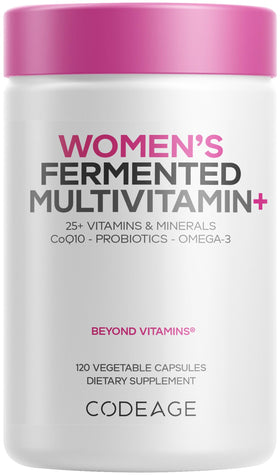 Codeage Multivitamine Femme 120 capsules vue avant