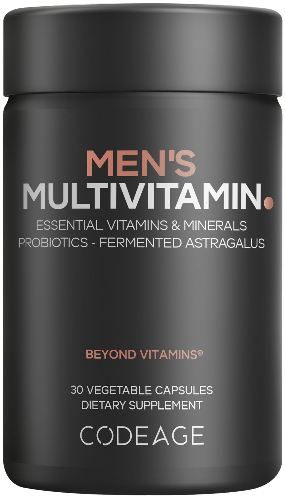 Codeage Multivitamines pour Hommes 30 Capsules - vue de face