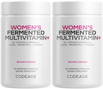 Codeage Multivitamines Quotidiennes Femmes 2-Pack vue de face