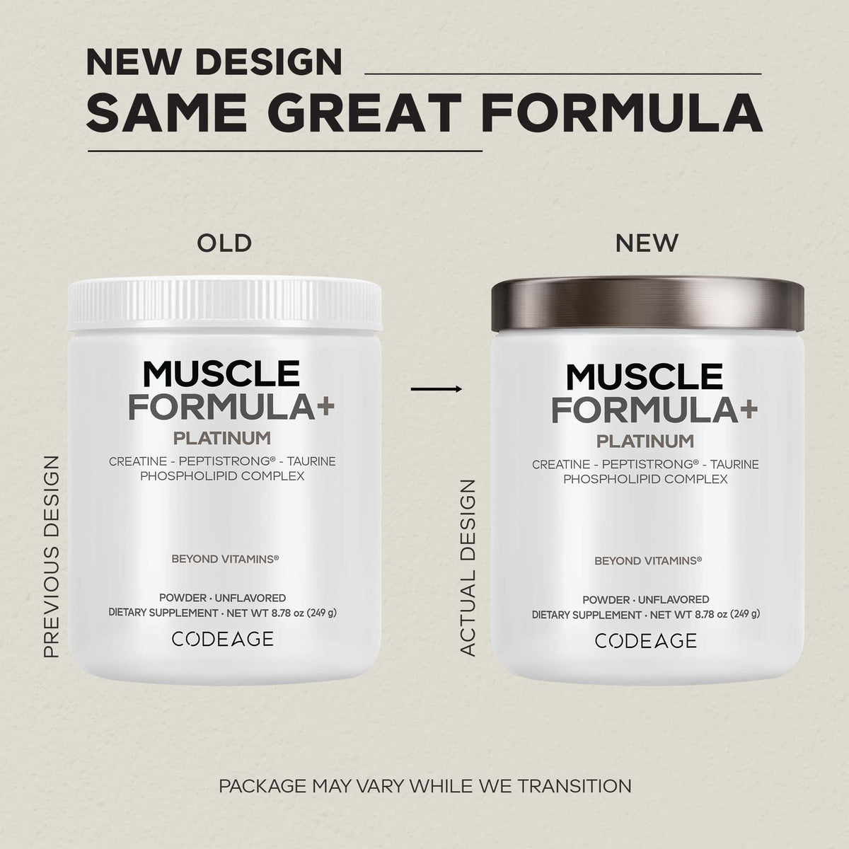 Codeage Muscle Formula+ créatine 3000 mg utilisation en shake