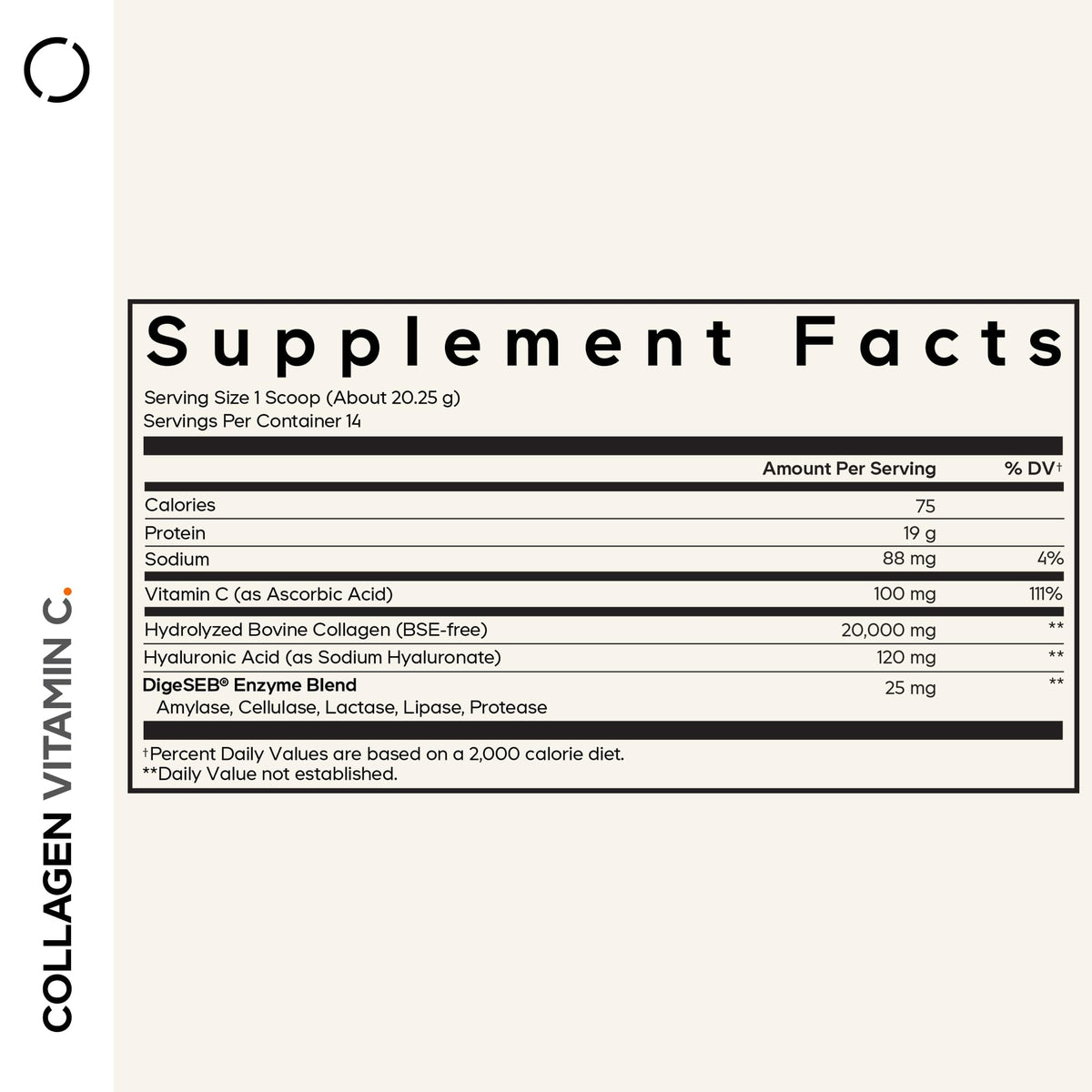 Codeage Poudre de Collagène Hydrolysé 358g avec cuillère