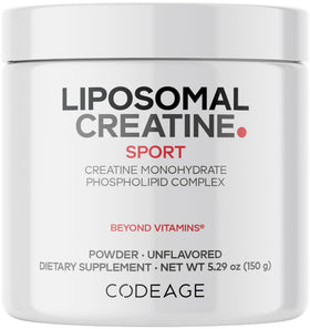 Codeage Poudre de Créatine Monohydrate Liposomale 5000 mg vue avant
