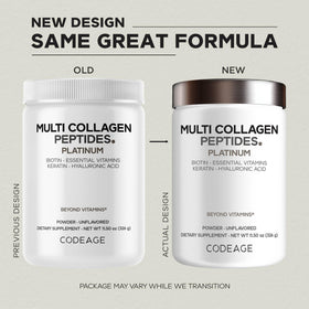 Codeage Poudre Multi Collagène Platinum 440g en contexte de mélange