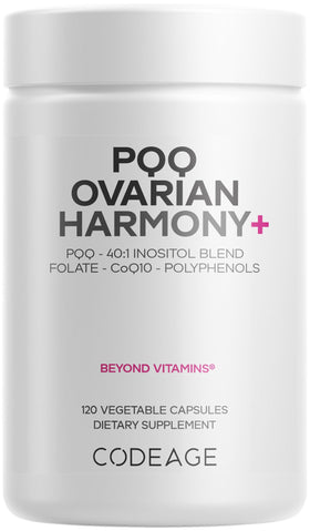 Codeage PQQ Harmony+ 120 capsules vue de face