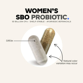 Codeage Probiotiques Femmes capsules ouvertes