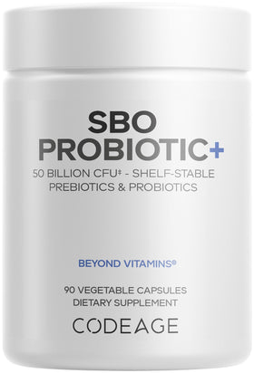 Codeage Probiotiques SBO 90 capsules vue de face