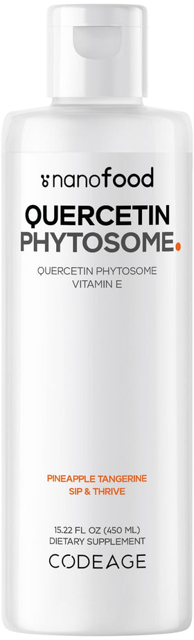 Codeage Quercétine Liquide 1000 mg Phytosome 15 fl oz vue avant