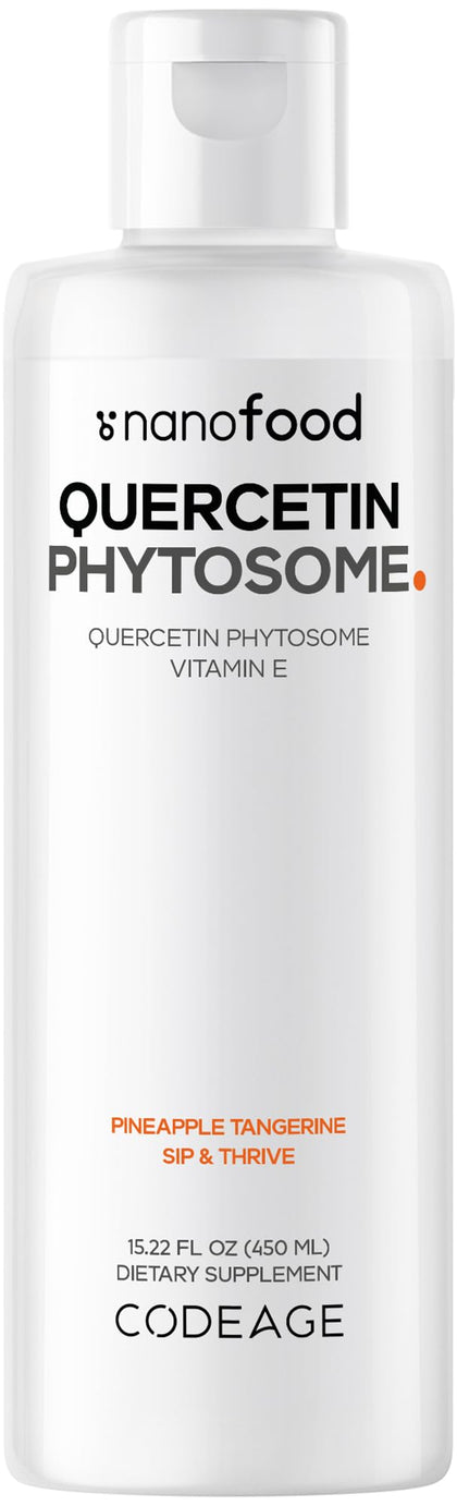 Codeage Quercétine Liquide 1000 mg Phytosome 15 fl oz vue avant