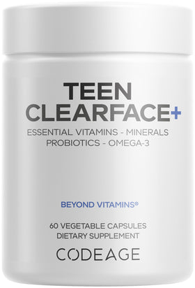 Codeage Teen Clearface 60 gélules vue de face
