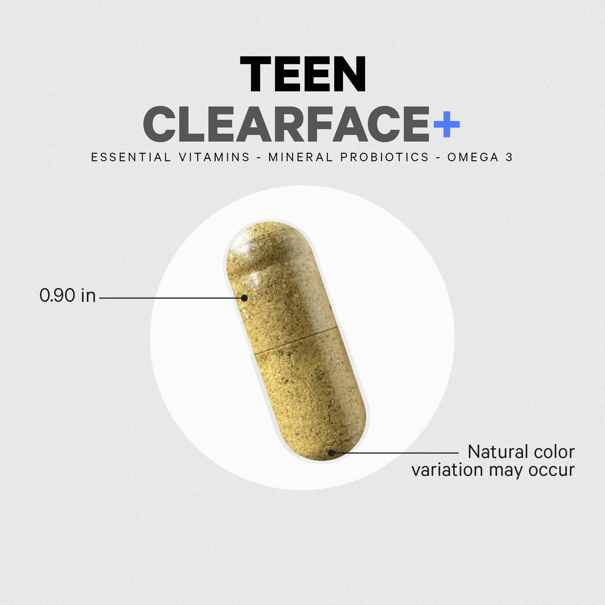 Codeage Teen Clearface complément alimentaire à côté d'autres produits