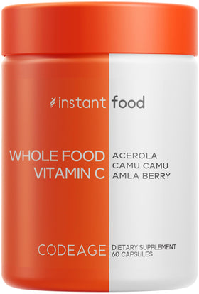 Codeage Vitamine C 500mg 60 Capsules - vue de face