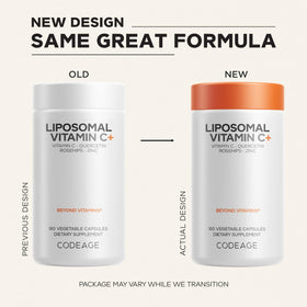 Codeage Vitamine C Liposomale 1500mg détails des ingrédients