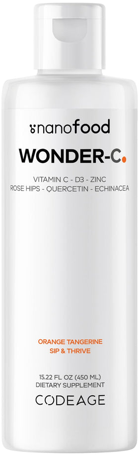 Codeage Vitamine C Liposomale Liquide 1000mg flacon avant vue