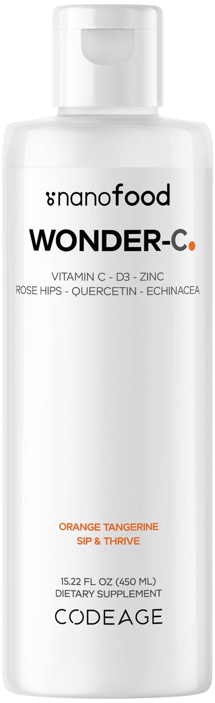 Codeage Vitamine C Liposomale Liquide 1000mg flacon avant vue