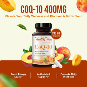 Coenzyme Q10 200mg HealthyWayRx en milieu de vie