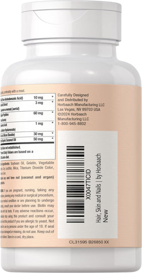Coera Complément Alimentaire Cheveux, Peau & Ongles gélules côté