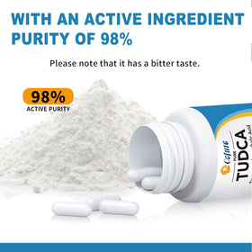 Cofure TUDCA 500mg Complément Alimentaire - Étiquette du flacon