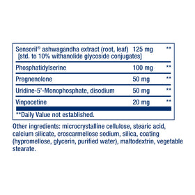 Cognitex® Elite Pregnenolone, vue des comprimés sur une table