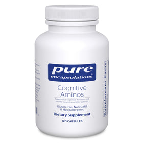 Cognitive Aminos Pure Encapsulations 120 capsules vue avant